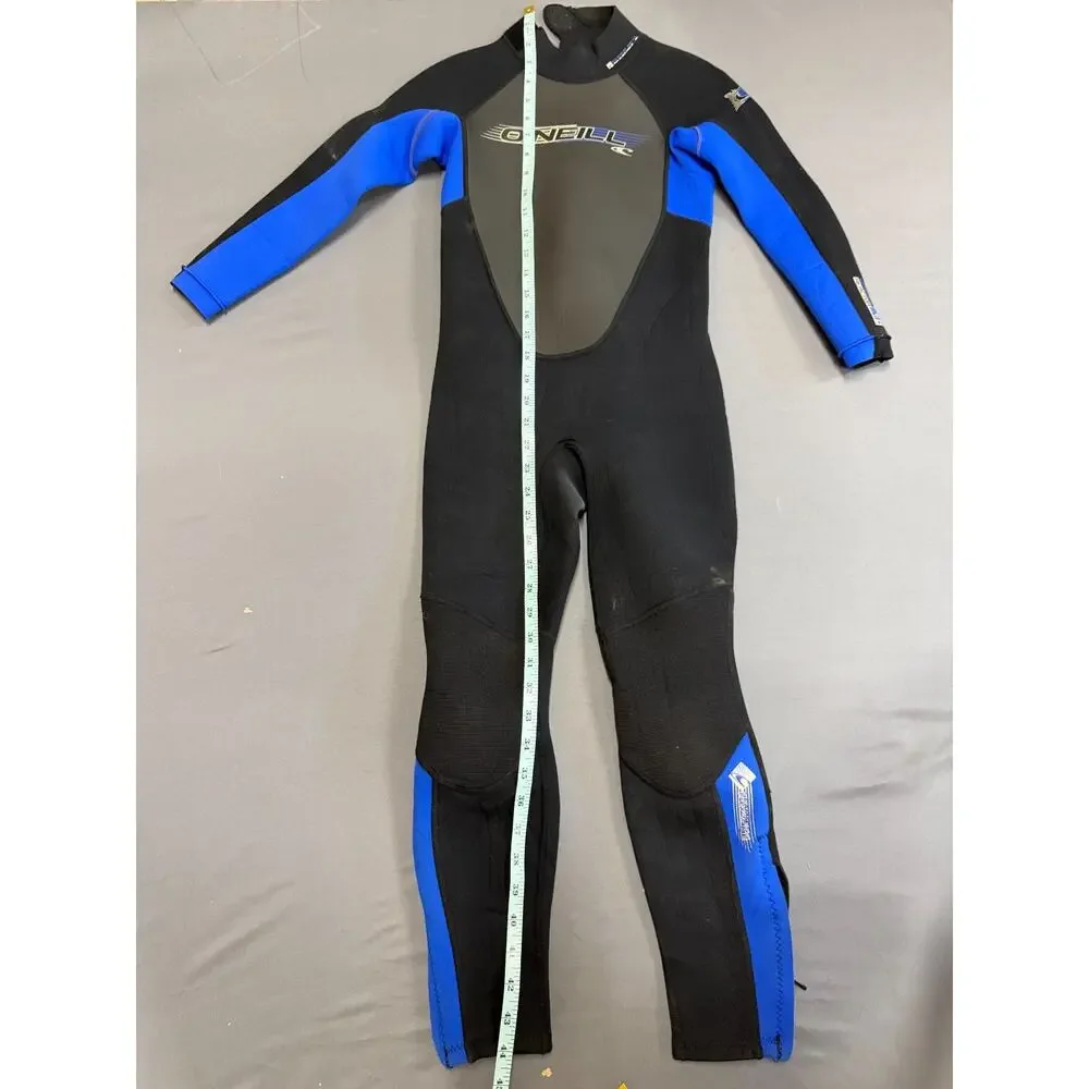 O’Neill Reactor 3.2 Surf Full Wetsuit Youth Size 10 and Back